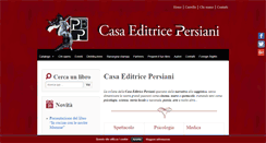 Desktop Screenshot of persianieditore.com