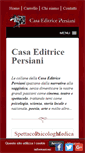 Mobile Screenshot of persianieditore.com